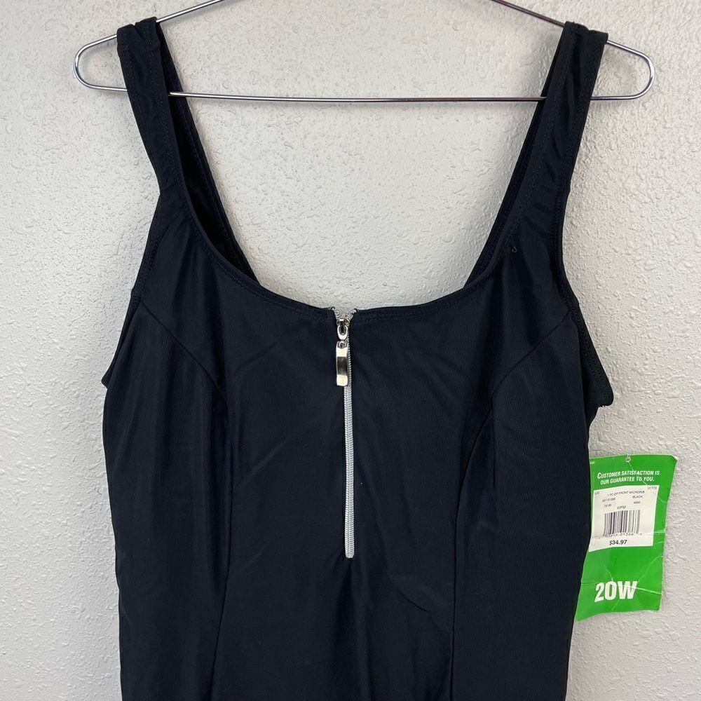 NWT Pacific Connections Black Swim Suit Size 20W - Picture 6 of 6
